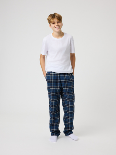 Björn Borg Core Flannel Pyjama Pants Grøn, 122-128