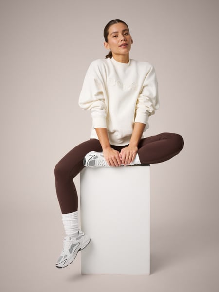 Björn Borg Studio Oversized Sweatshirt Hvid, XS