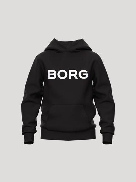 Björn Borg Borg Essential 3 Hoodie Sort, 134-140