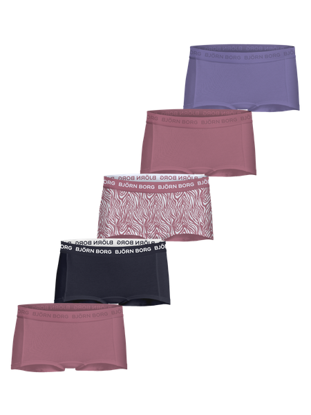 Björn Borg Cotton Stretch Boxers Shorts 5-pack Multi, 122-128
