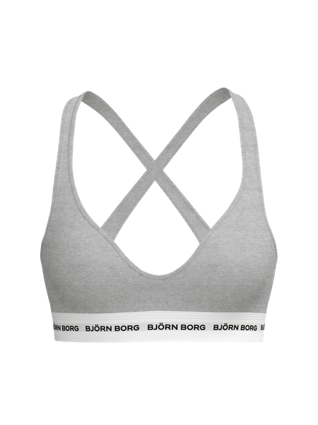 Björn Borg Logo Bralette Grå, L