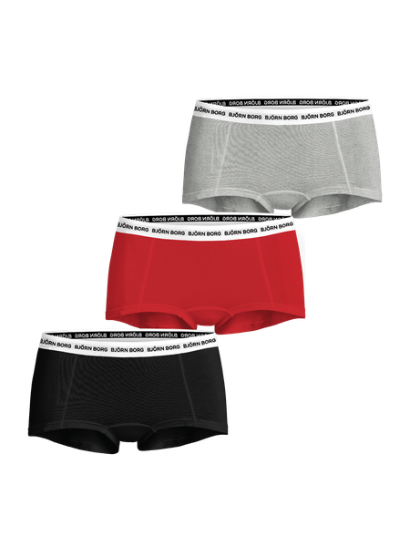 Björn Borg Logo Boxers Shorts 3-pack Svart, L