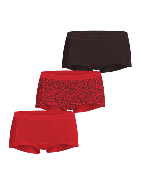 Björn Borg Everyday Cotton Boxers Shorts 3-pack Brun, L