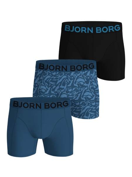 Björn Borg Organic Cotton Stretch Boxers 3-pack Svart, L