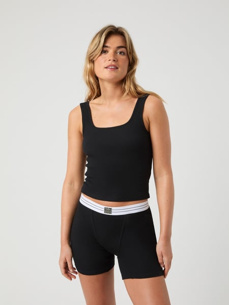 Björn Borg Original Rib Tank Svart M