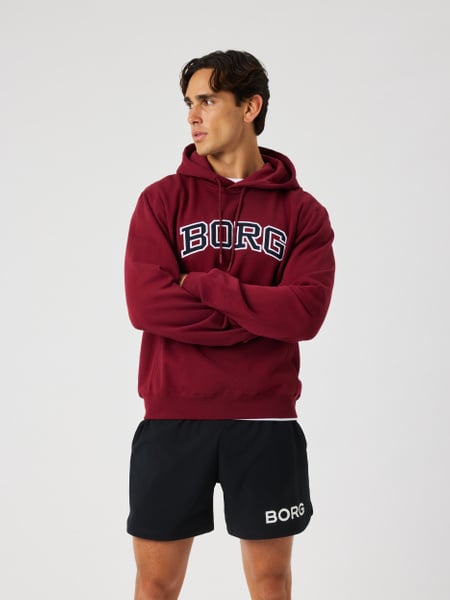 Borg Classic Print Hoodie