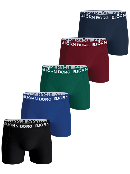 Cotton Stretch Boxers 5-pack