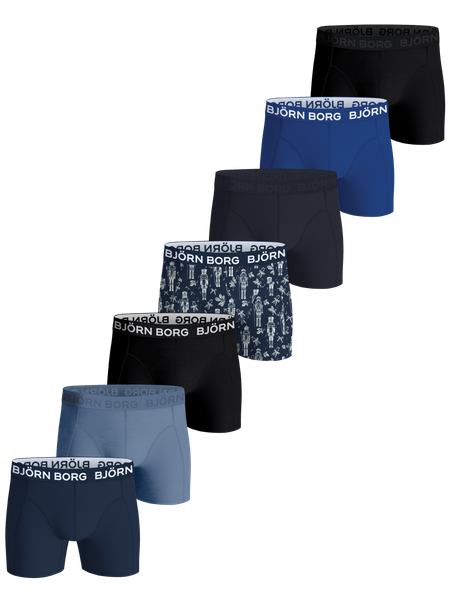 Cotton Stretch Boxers 7-pack
