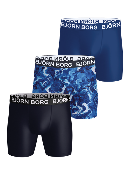 Sports Microfiber Boxers 3-pack