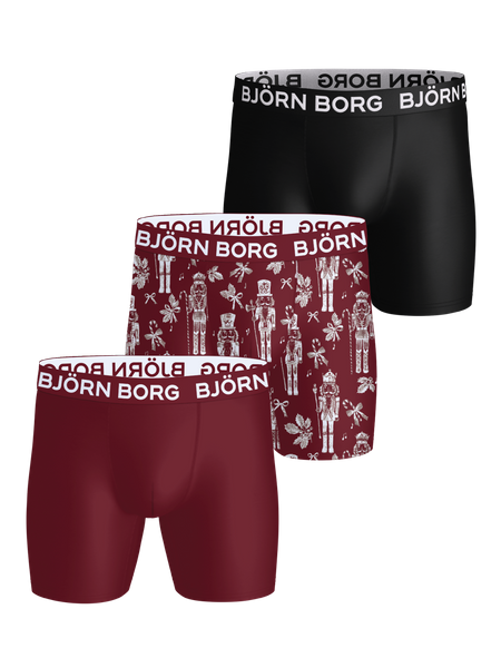 Sports Microfiber Boxers 3-pack