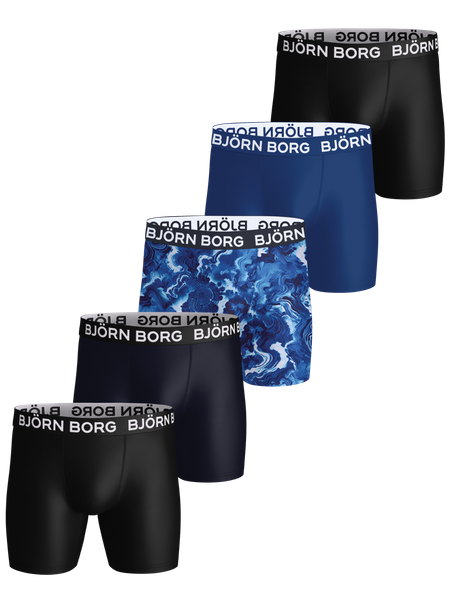 Sports Microfiber Boxers 5-pack