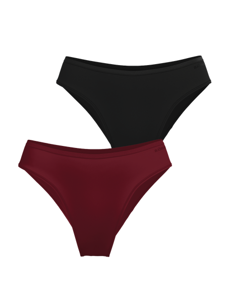Comfort High Leg Briefs 2-pack