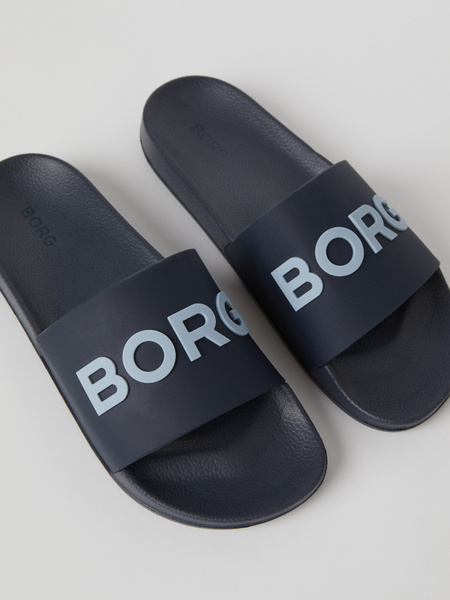 Björn Borg Knox poolsandal i följsamt TPU – marinblå – baksida