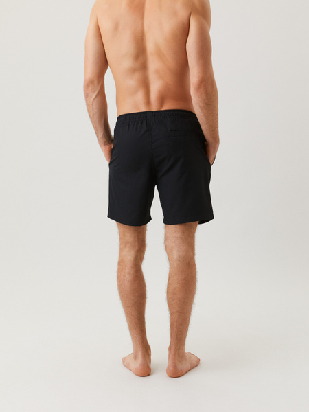 Björn Borg Borg badshorts i svart, snabbtorkande – baksida
