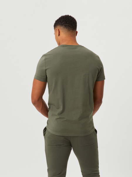 Björn Borg Centre T-shirt grön – mjuk bomullstee – baksida