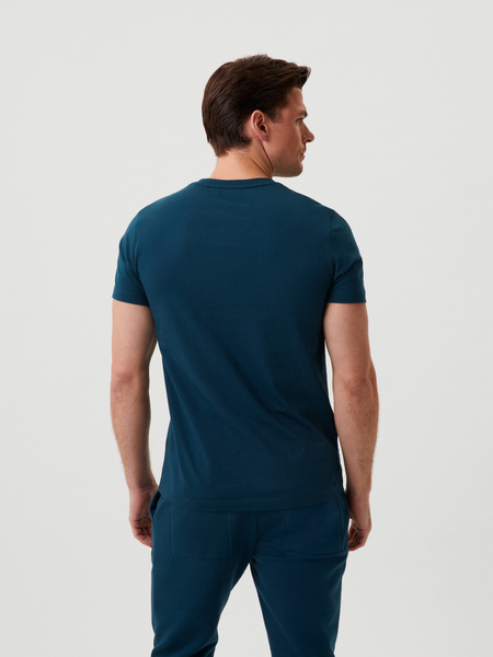 Björn Borg Centre T-shirt – blå t-shirt i bomull – baksida