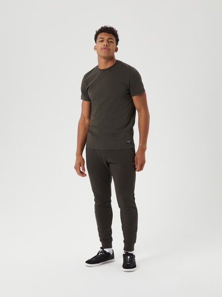 Björn Borg Centre T-shirt – grön bomullströja – baksida