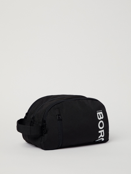 Björn Borg Core Toilet Case – svart necessär – baksida